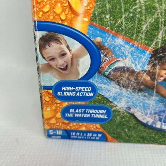 NEW Banzai speed blast water slide speed action slide 16ft L x 28in W - Picture 3 of 6